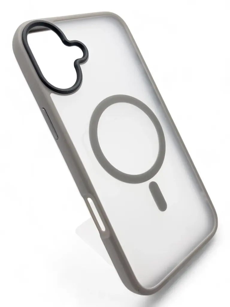 Чохол до мобільного телефона BeCover Metal Buttons Case (MagSafe) для Apple iPhone 16 Plus Gray (712095) - фото 2
