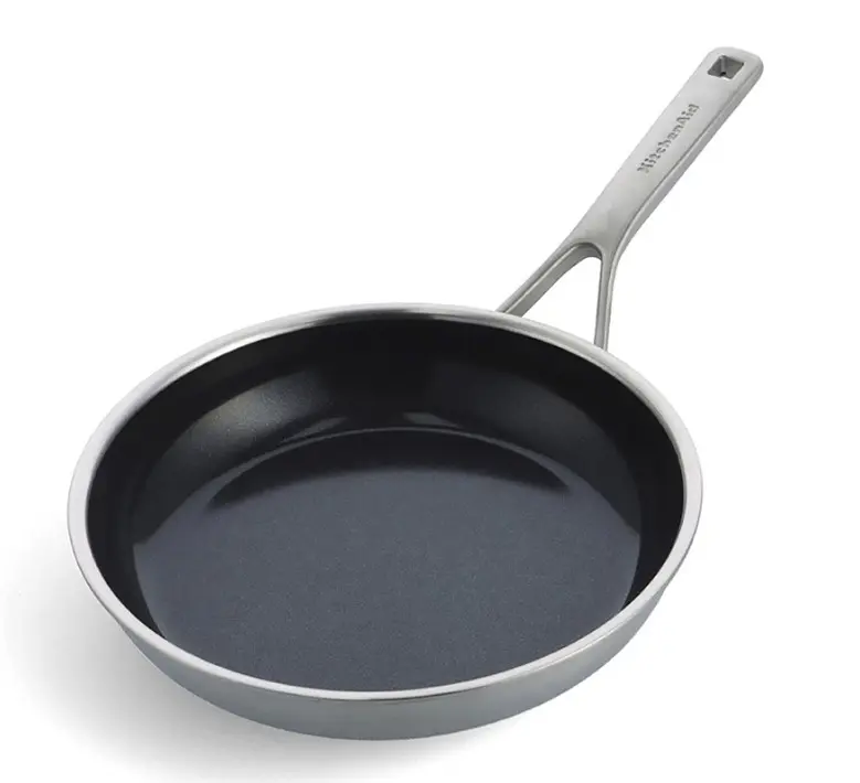 Сковорода універсальна KitchenAid MSS 28 см срібляста СС004950-001 - фото 2