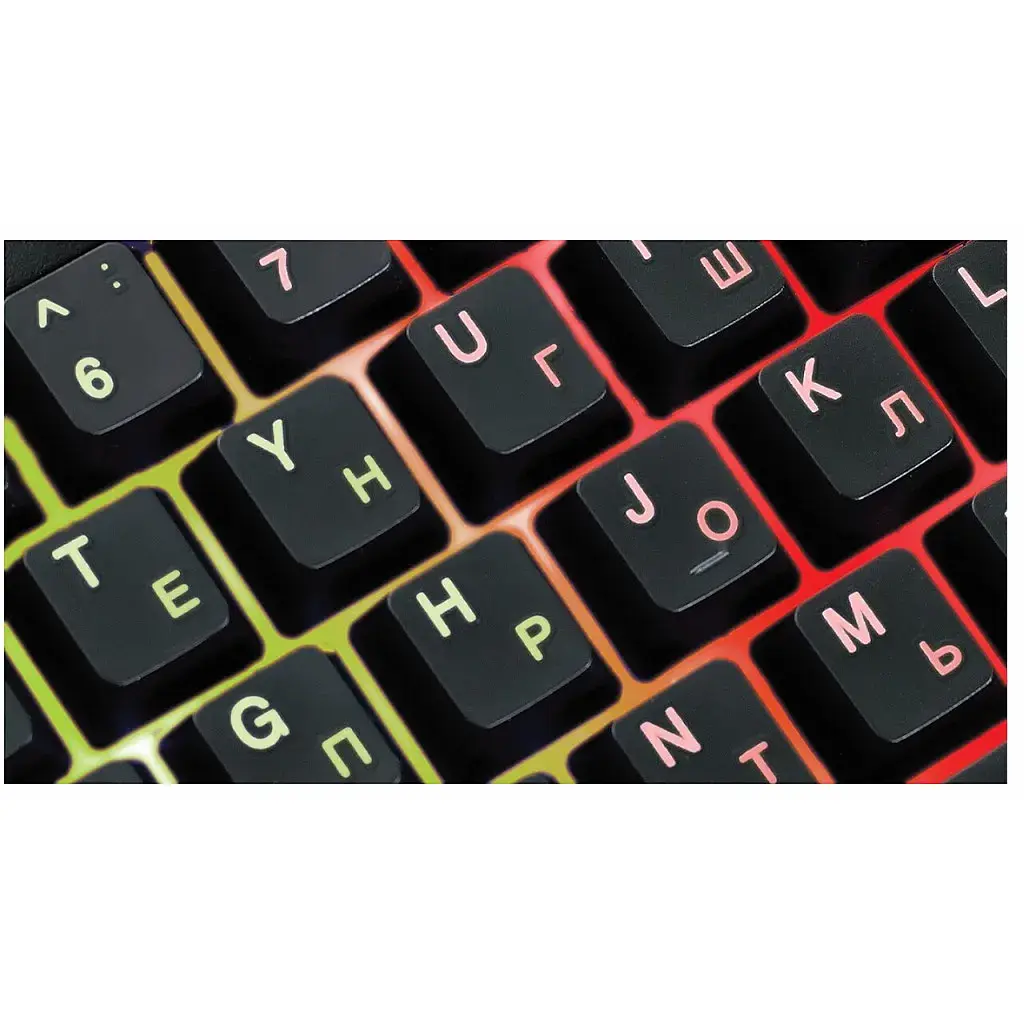 Клавіатура REAL-EL 7011 Comfort Backlit Black (EL123100043) - фото 8