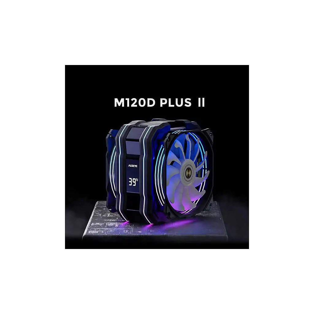 Кулер до процесора Alseye M120D-B-Plus II (AS.01.01.0052) - фото 3