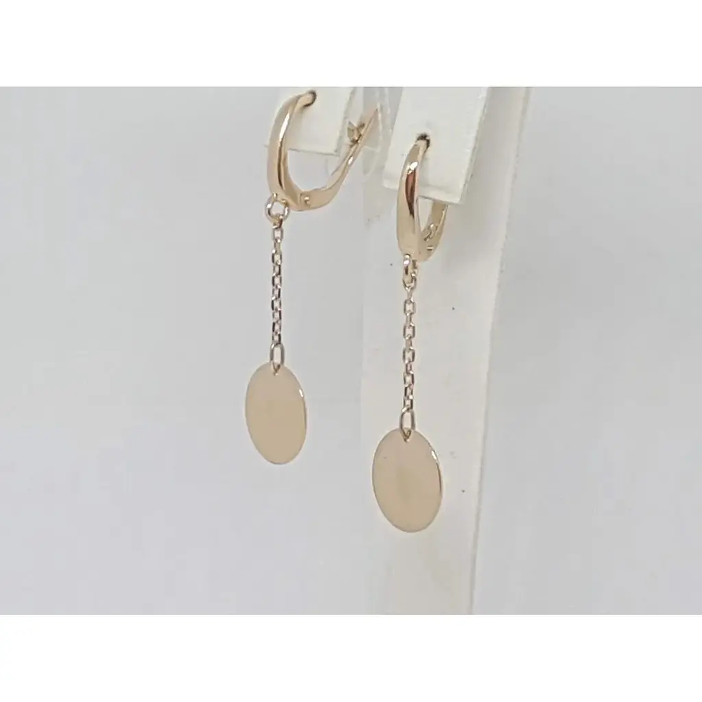 Золоті сережки Імперія золота. СБ324И - фото 4