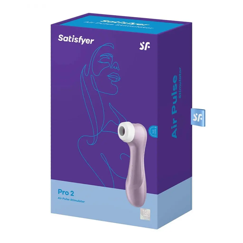 Вакуумний кліторальний стимулятор з вібрацією Satisfyer Pro 2 фіолетовий - фото 10
