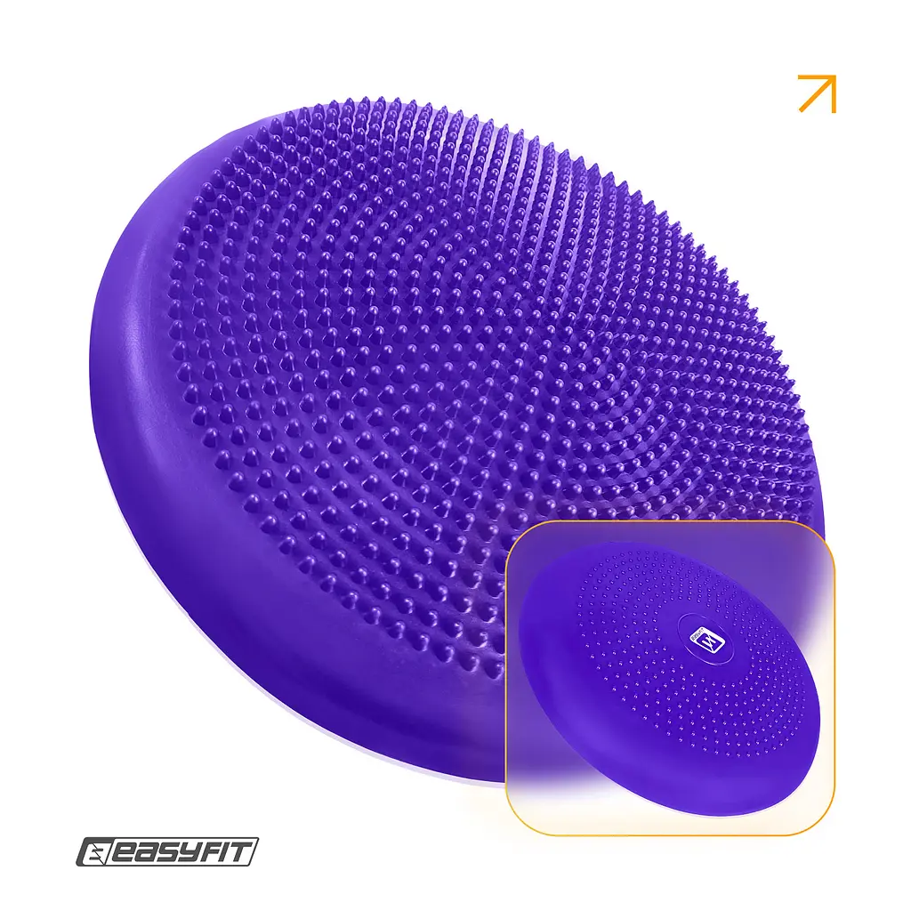 Балансувальна масажна подушка EasyFit фіолетова (EF-1840-V) - фото 3