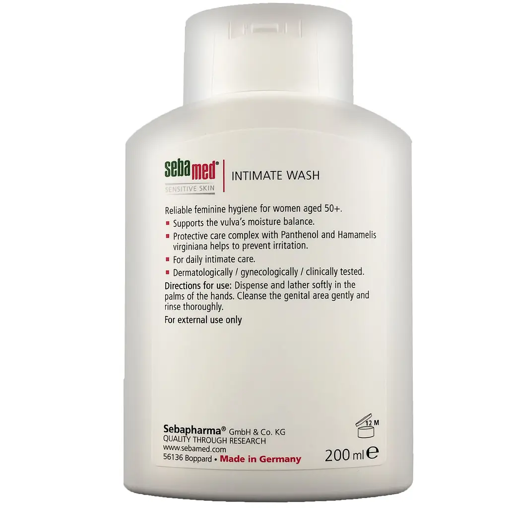 Гель для інтимної гігієни Sebamed Sensitive Skin рН 6.8, 50+ років 200 мл - фото 2