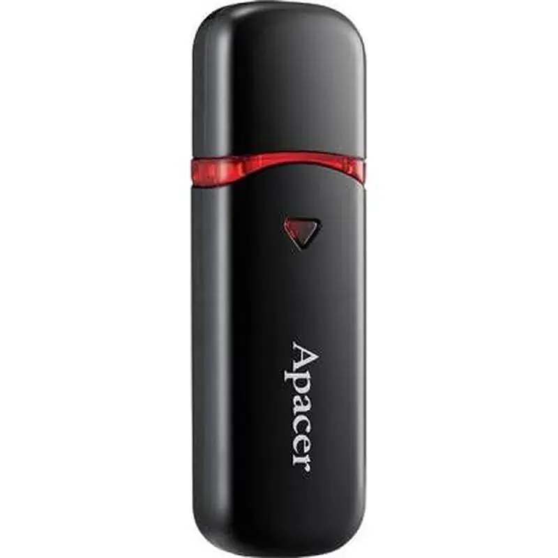 USB флеш накопичувач Apacer 64GB AH333 black USB 2.0 (AP64GAH333B-1) - фото 3