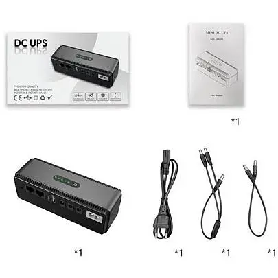 ИБП для роутеров Yepo Smart DC-UPS 10400mAh DC-5V/9V/12V (UA-112485) - фото 3