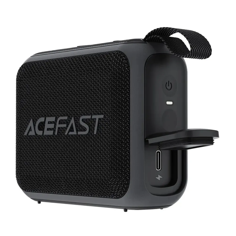 Портативна колонка ACEFAST K4 Go portable wireless speaker, 5W, IPX7, чорний 6974316285113 - фото 3
