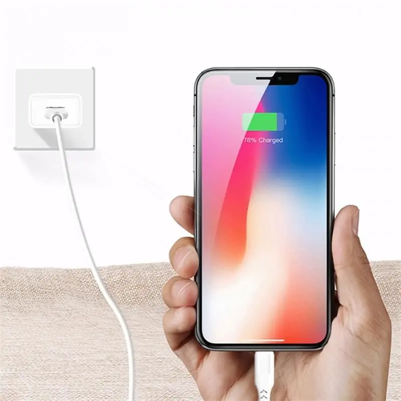 Кабель SkyDolphin S61L USB - Lightning (M/M), 1 м, White (SDUSB-000443) - фото 2