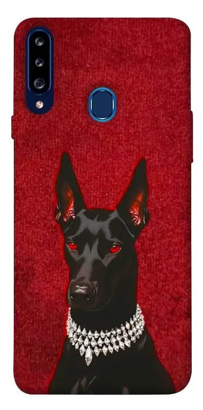 TPU чохол Demsky Premium doberman для Samsung Galaxy A20s