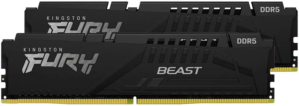 Модуль пам'яті Kingston Fury DDR5 64GB (2x32) 6000MHz Beast Black EXPO/XMP 3.0 (KF560C36BBEK2-64) - фото 3
