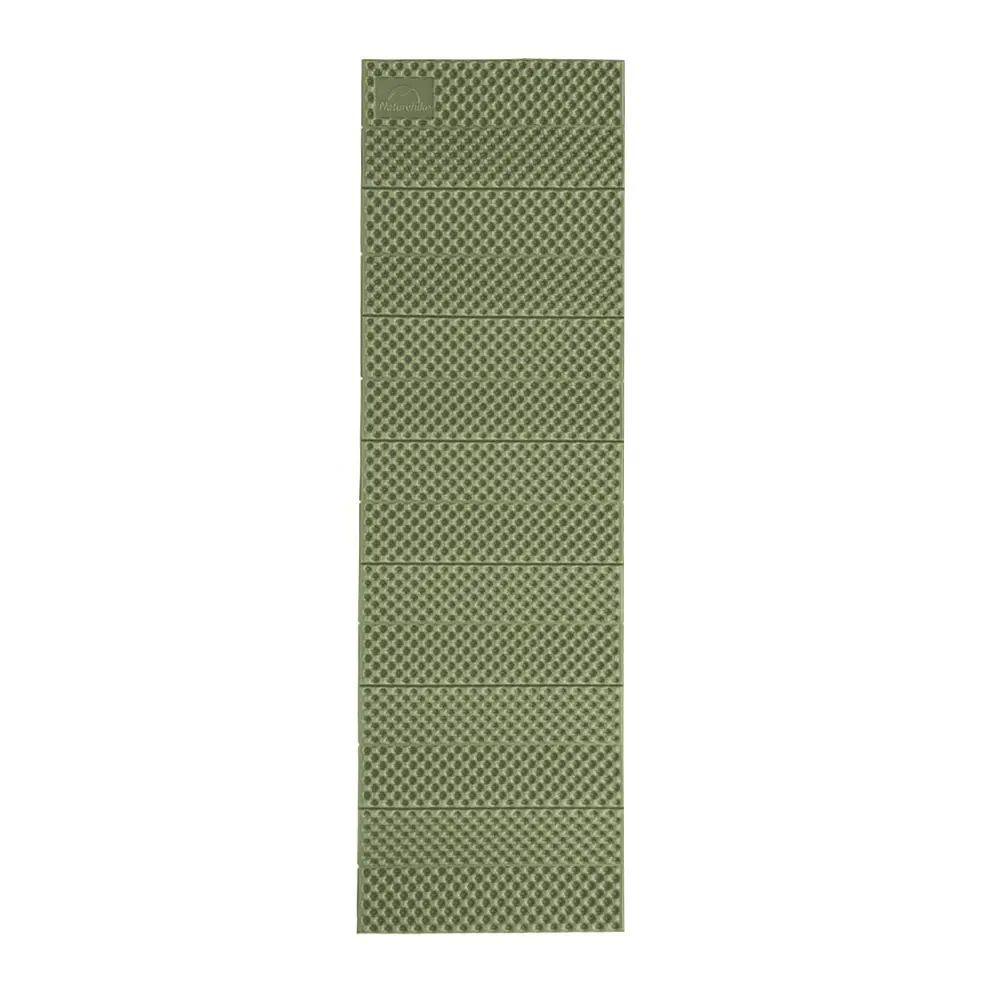 Килимок складний IXPE Naturehike NH19QD008, алюмінієва плівка, 185x56х1,8 см, оливковий зелений - фото 2