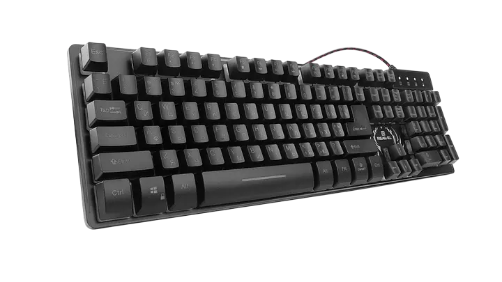 Клавіатура REAL-EL Comfort 7090 Backlit RGB Black (EL123100031) - фото 2