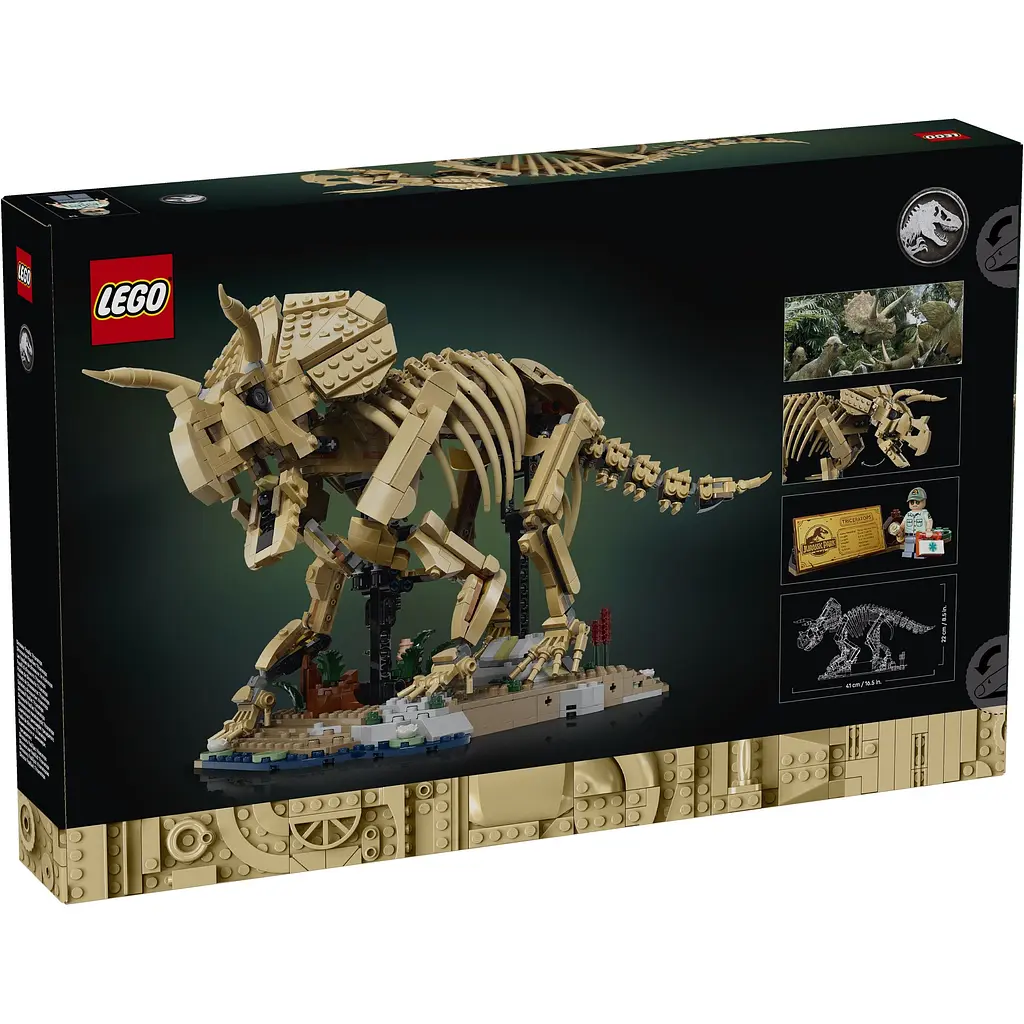Конструктор LEGO Jurassic World Скамʼянілості динозаврів: трицератопс (77985) - фото 14