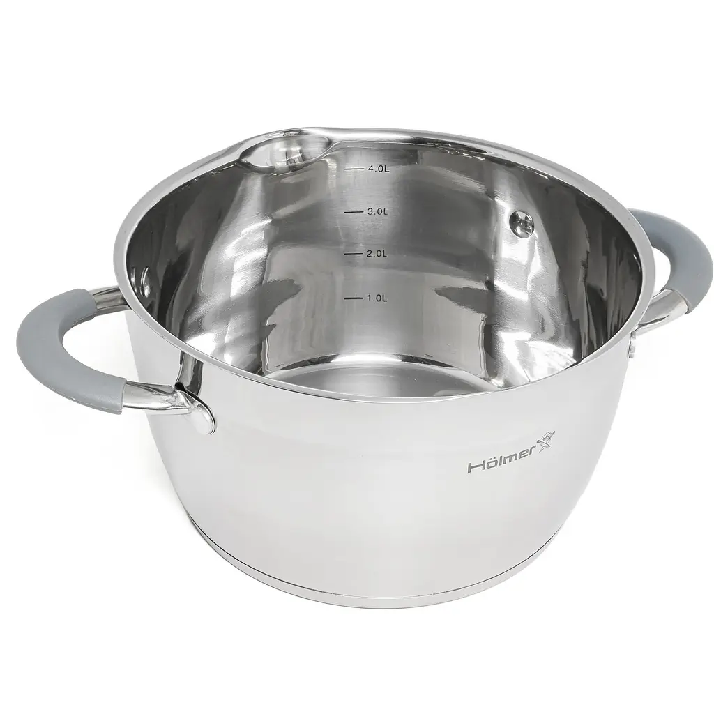 Каструля Holmer CR-16547-SSGD Chef Assistant з кришкою 4.6 л (CR-16547-SSGD Chef Assistant) - фото 3
