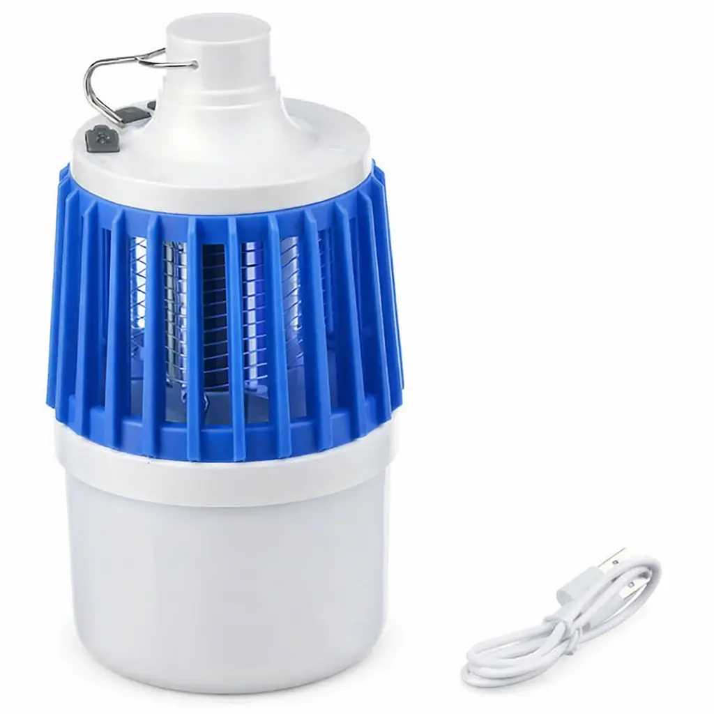 Лампа пастка для комарів знищувач комах Mosquito Killer, Danmenqing Синій 84896