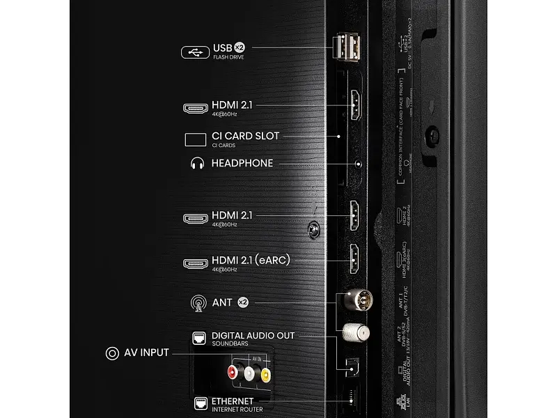 Телевізор Hisense 50E7Q - фото 3