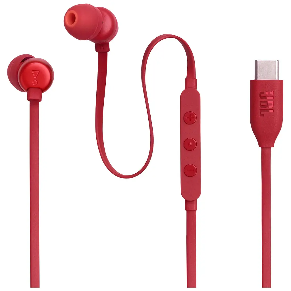 Навушники JBL Tune 310C USB-C Red (JBLT310CRED) - фото 2