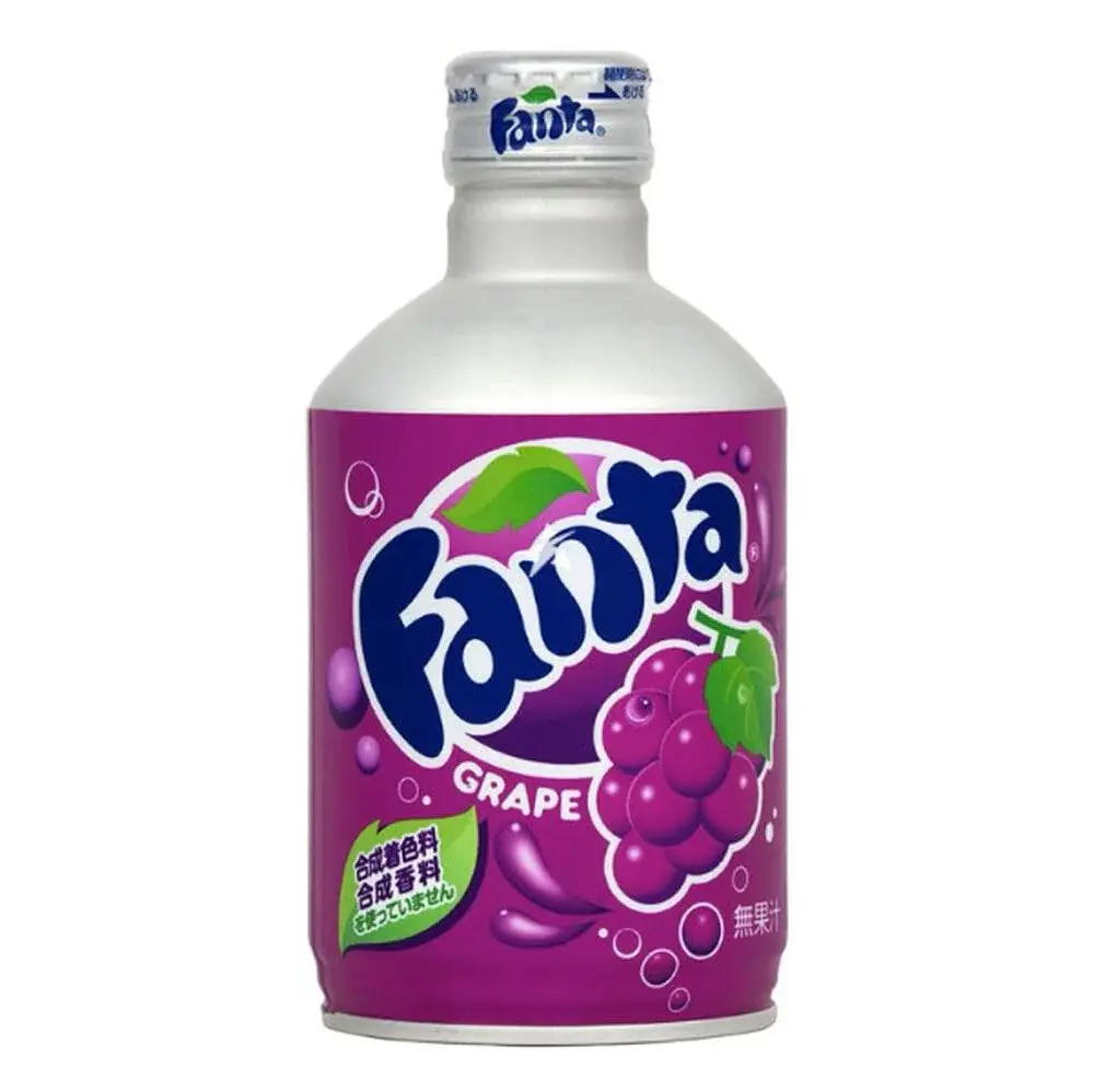 Напій Fanta Grape зі смаком винограду газований 300 мл