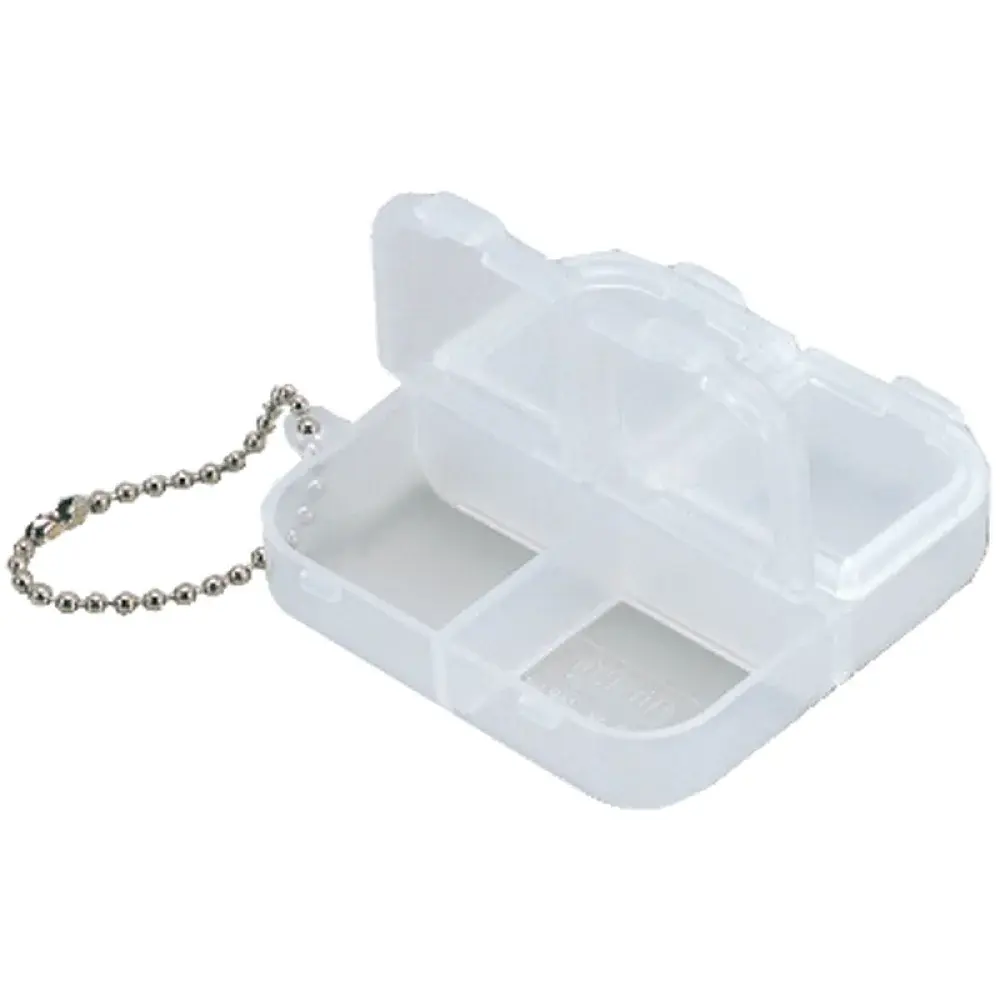 Коробка Meiho Square 4 case 66x66x18mm Clear - фото 2