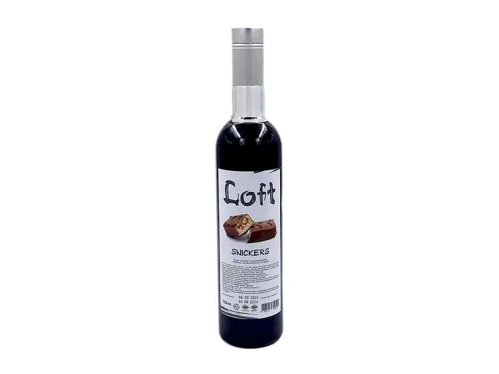 Сироп LOFT Снікерс Скло