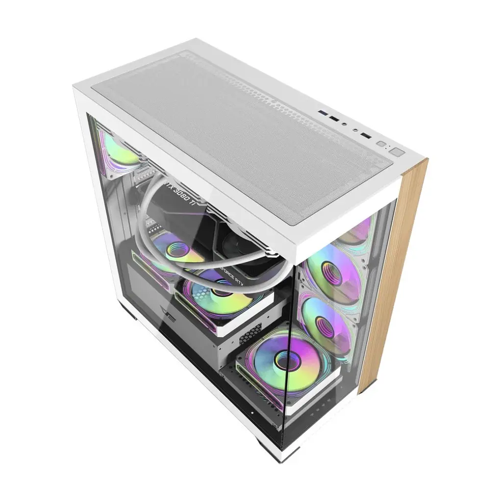 Корпус для ПК DARKFLASH DS900W WHITE - фото 7