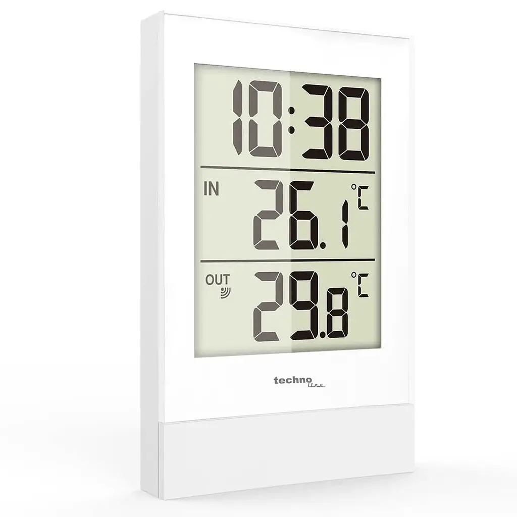 Термометр Technoline WS9178 з виносним радіо датчиком White (WS9178) - фото 3
