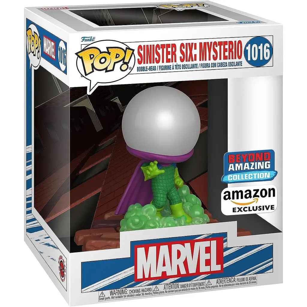 Фігурка Funko Pop Spider-Man Mysterio Людина-павук Містеріо Exclusive 10 см SM M 1016 - фото 2