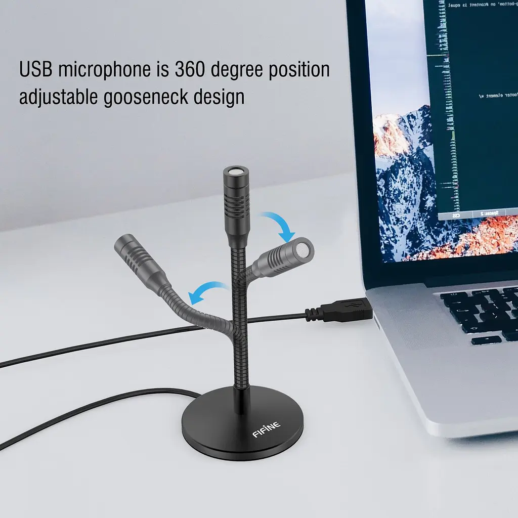 Мікрофон Fifine USB (K050) - фото 4