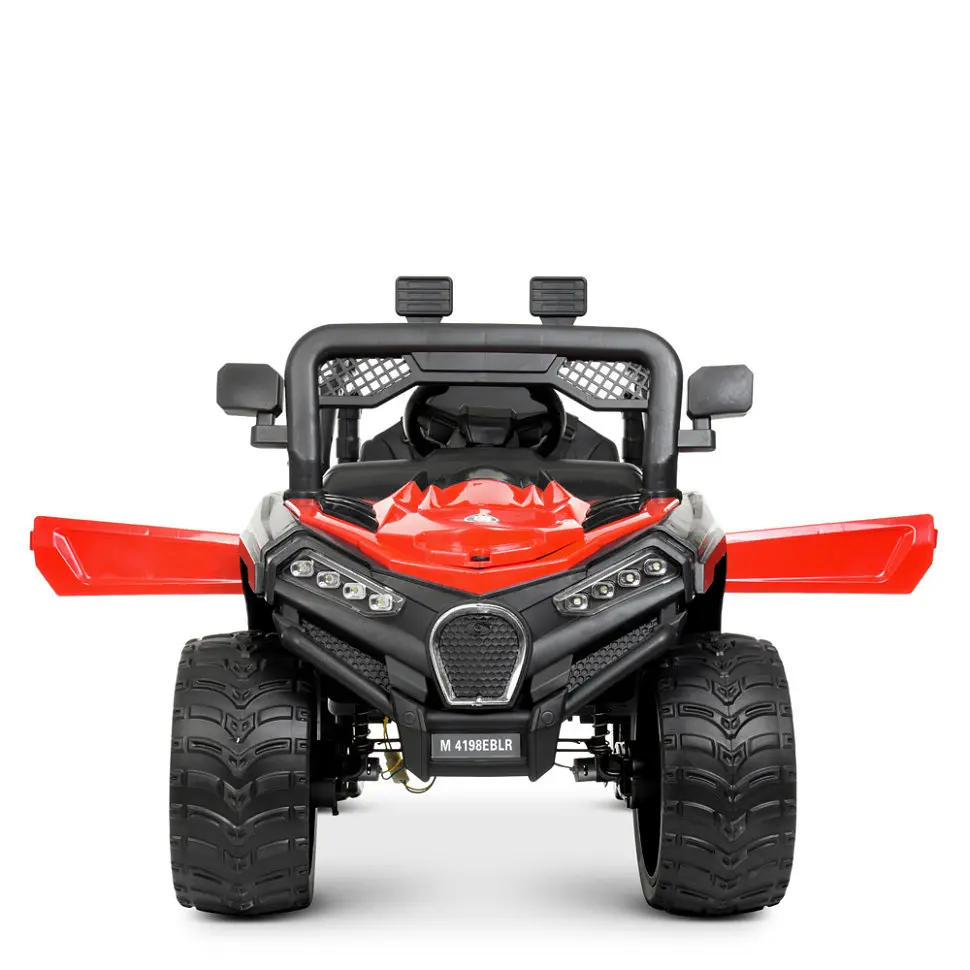 Дитячий електромобіль-джип Bambi M 4198EBLR-3 з музикою та світлом - фото 10