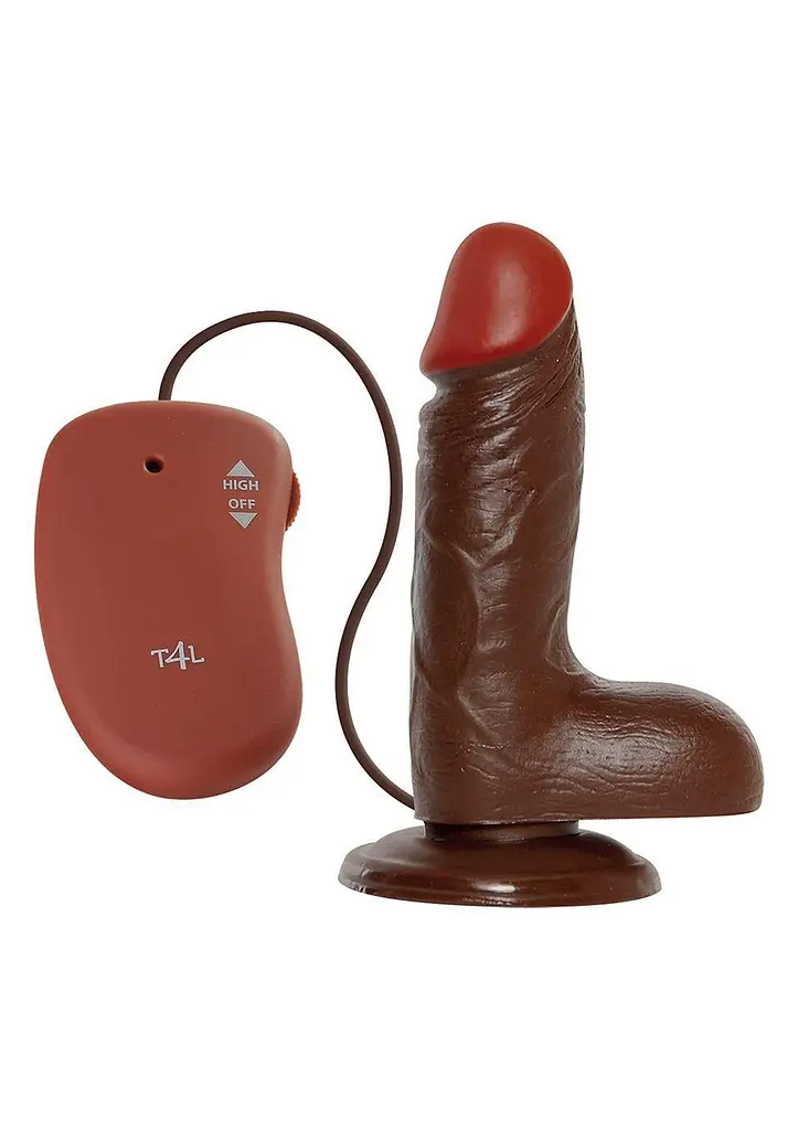 Вібратор Real Rapture 6", 17 см (коричневий)