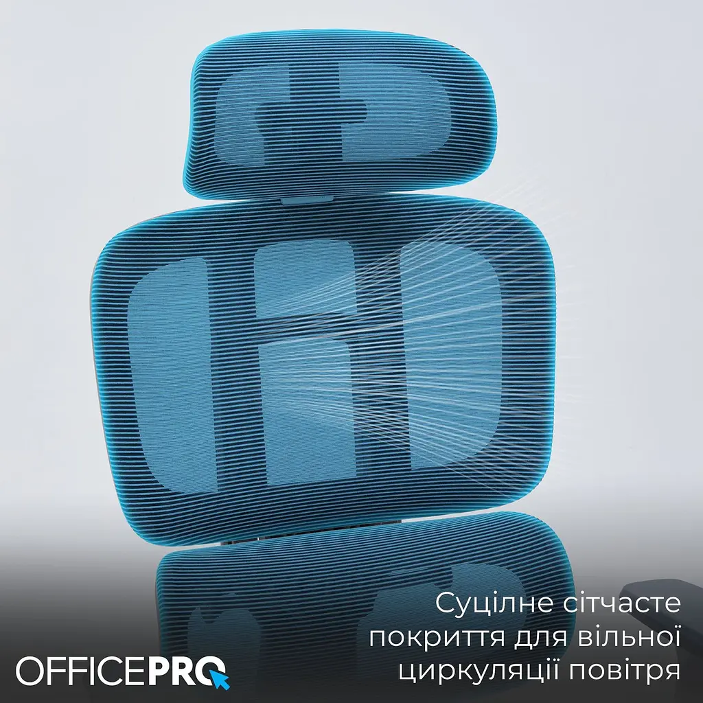 Крісло офісне OfficePro Grey (OC680G) - фото 8