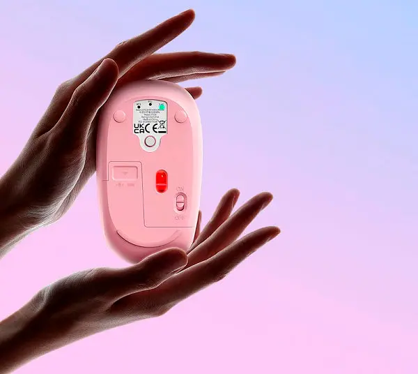 Мышь Baseus Wireless Mouse F01B Baby Pink Tri-Mode (B01055503413-00) [99874] - фото 8