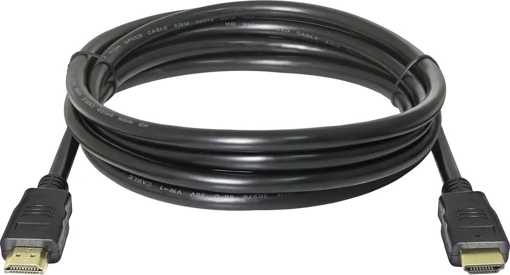 Кабель HDMI M-M, 2.0м, V1.4, Defender, черный, HDMI-07 - фото 2