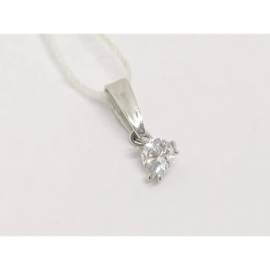 Золота підвіска Столична Ювелірна Фабрика з фіанітом. 440371Б - фото 2