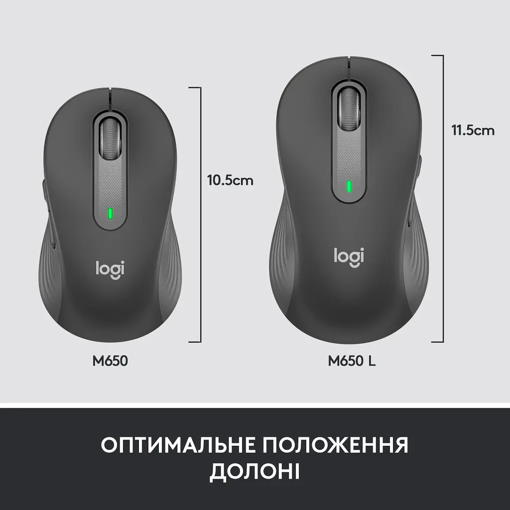 Мишка Logitech Signature M650 Wireless for Business Graphite (910-006274) - фото 7