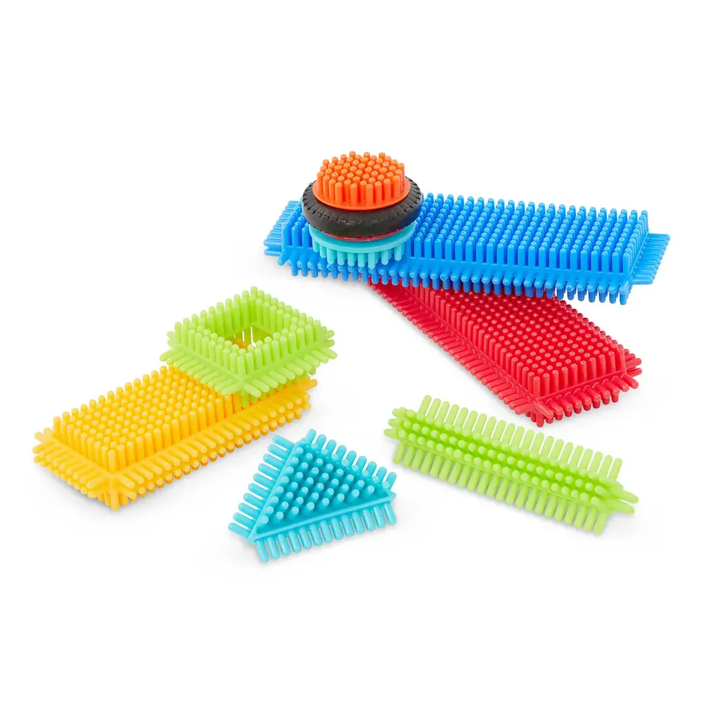 Конструктор Battat серії Bristle Blocks - Будівельник, 36 деталей (BT3099Z) - фото 4