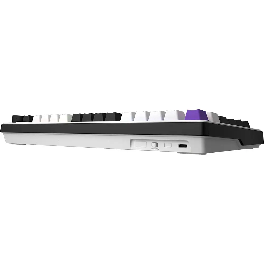 Bluetooth Клавіатура HATOR Hellyberry HK75 White/Violet UA - фото 5
