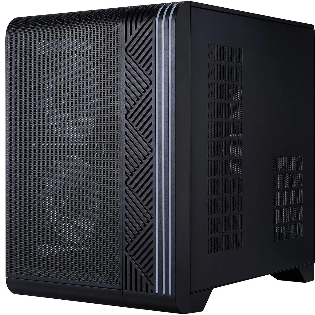 Корпус 1stPlayer VT5-BK-3F7 Чорний - фото 7