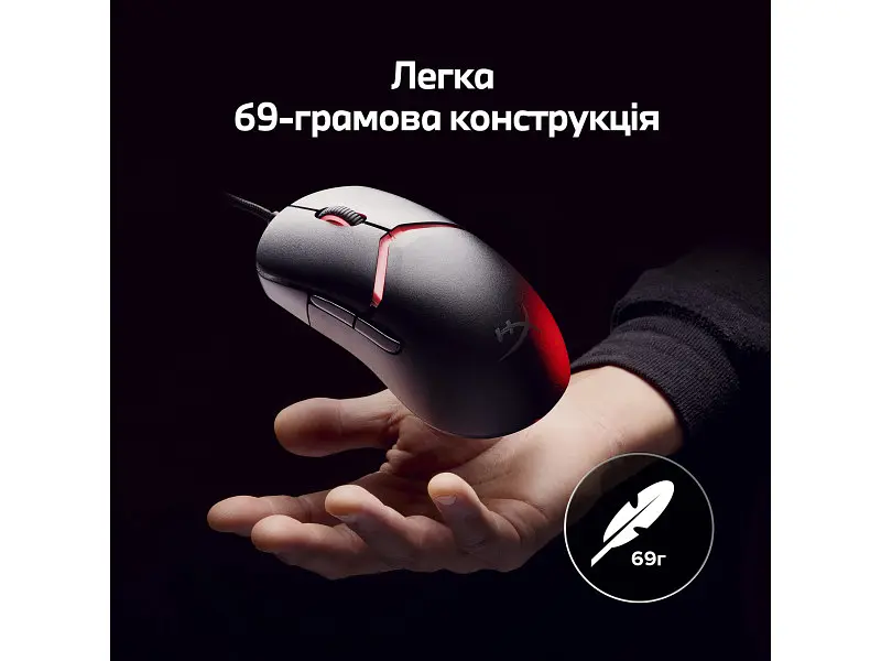 Миша HyperX Pulsefire SAGA RGB USB-A (A2PB3AA) - фото 8