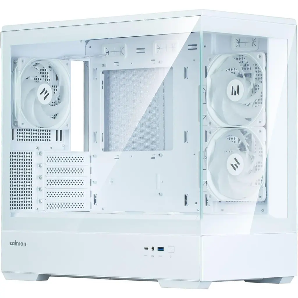 Корпус Zalman P30 White (P30WHITEV2) Без БП - фото 3