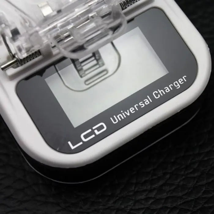 Зарядное устройство зарядка адаптер LCD Жабка HY02 c USB и экраном - фото 6