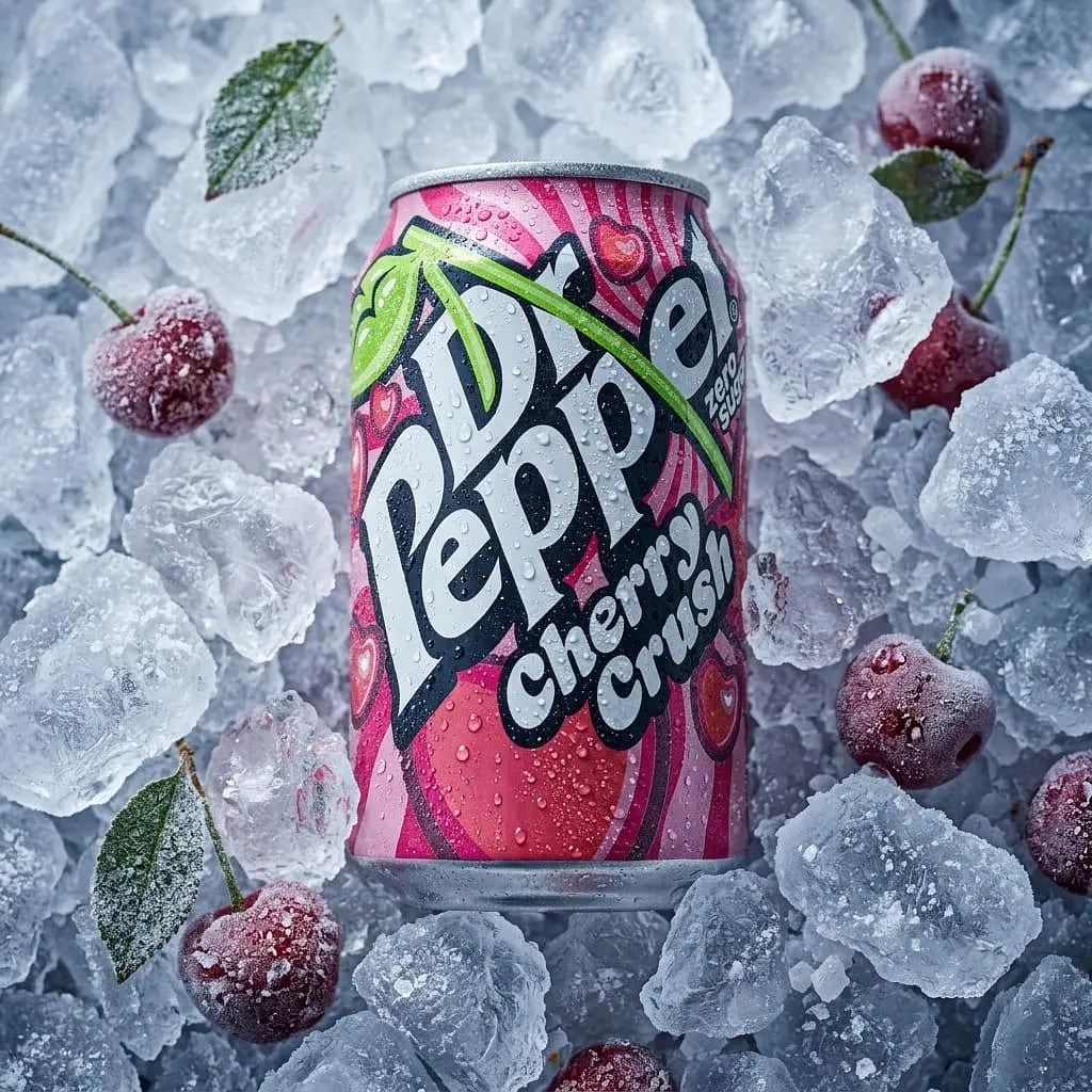 Газований напій Dr Pepper Cherry Crush Zero Sugar 330 мл - фото 4