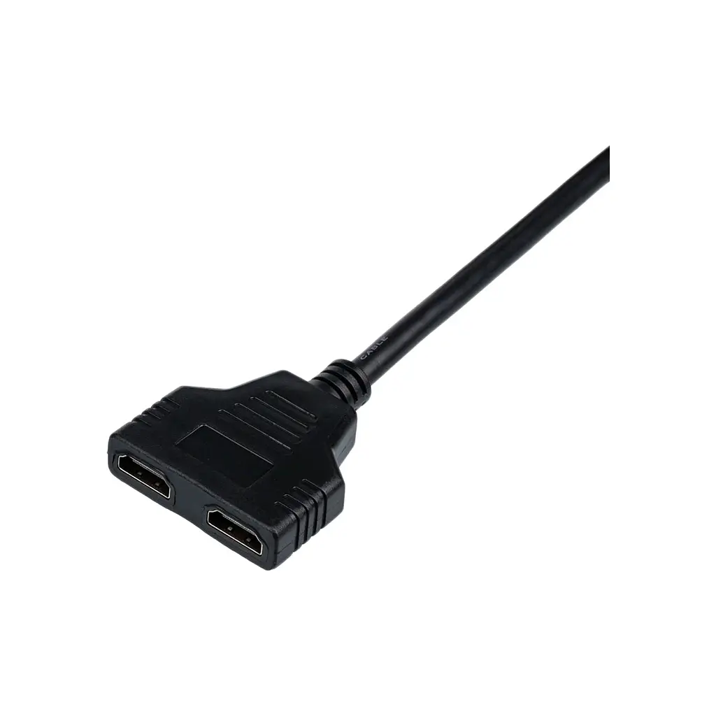 Перехідник HDMI M to 2 HDMI F 10 cm Atcom (10901) - фото 2