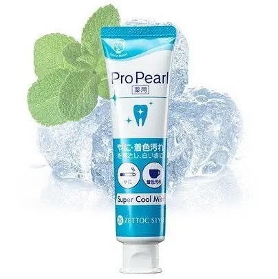 Зубна паста Zettoc Pro Pearl Cool Mint з екстрактом м'яти 100 г - фото 3