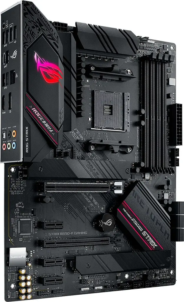 Материнська плата ASUS ROG STRIX B550-F Gaming (ROG STRIX B550-F GAMING) (Socket AM4, AMD B550, ATX) - фото 4