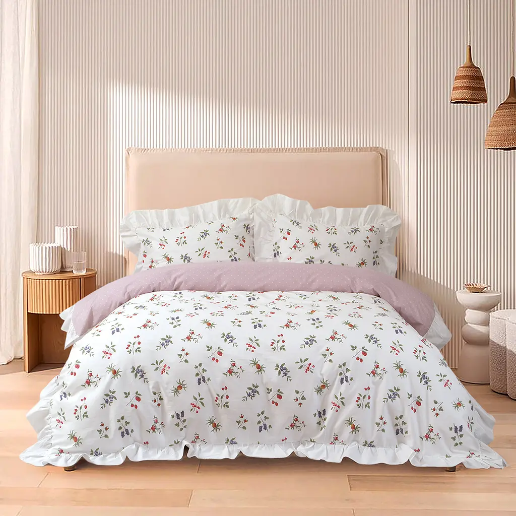 Постельное белье сатин Lotus Home - Fianita евро - фото 2