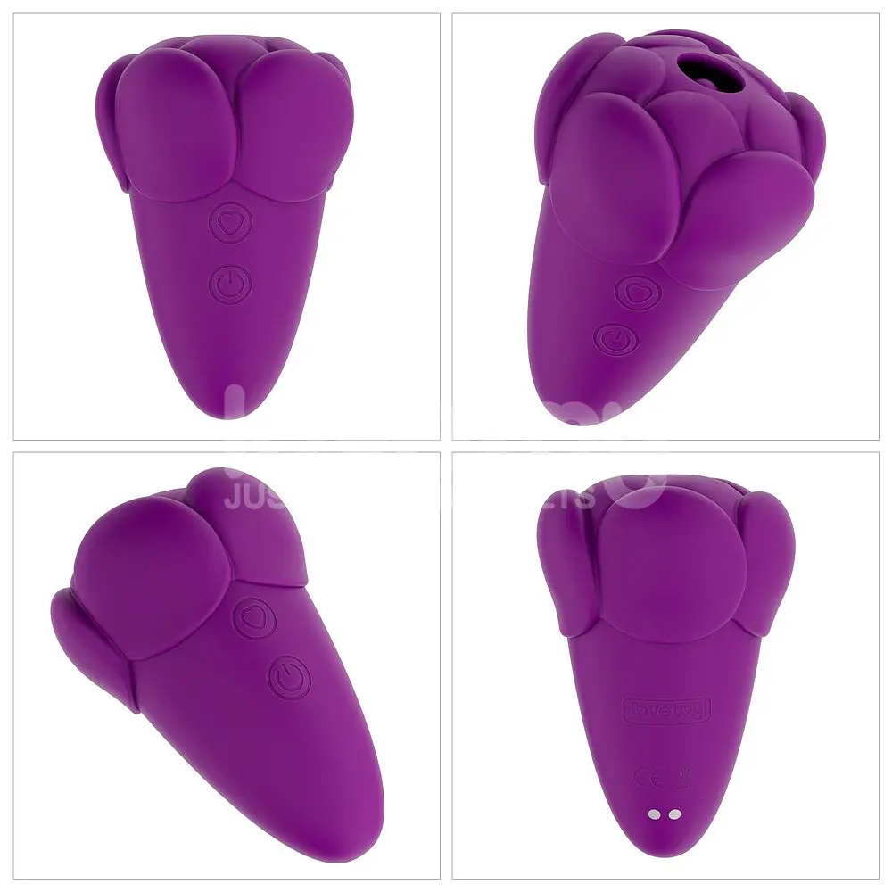 Вибратор для клитора Love Toy Flicker 9.7 см (фиолетовый) - фото 9