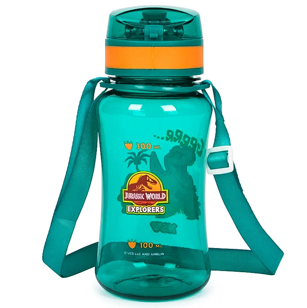 Пляшка для води Yes Jurassic World Kids 400 мл зелена (708903) - фото 2