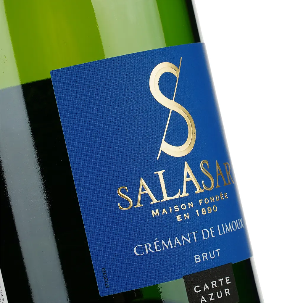 Вино ігристе LGC Salasar Carte Azur Brut біле брют 0.75 л - фото 3