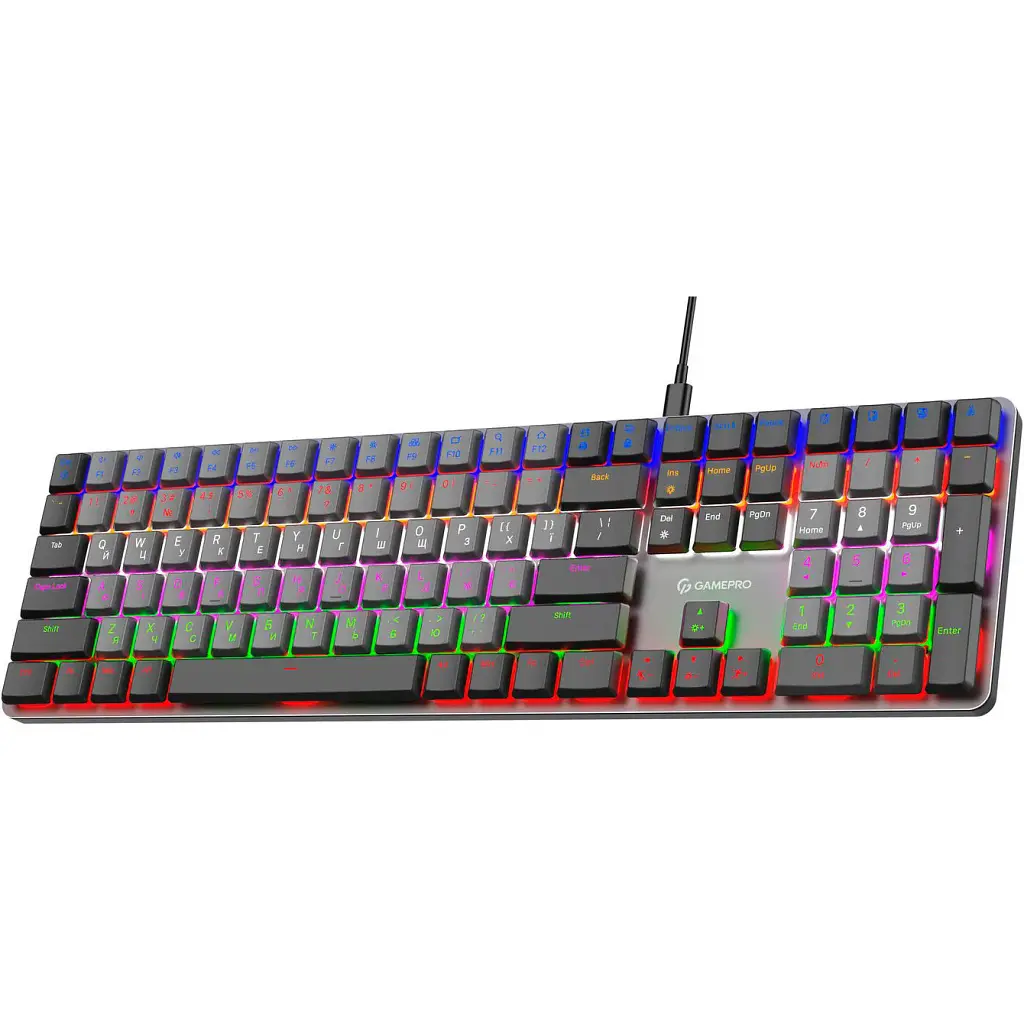 Клавиатура GamePro MK145R Red Switch Dark Gray [121475] - фото 2